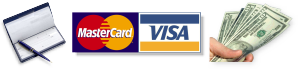 Check-Master-Card-Visa-Cash